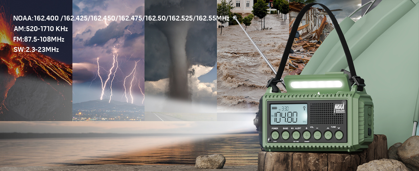 weather radio battery powered