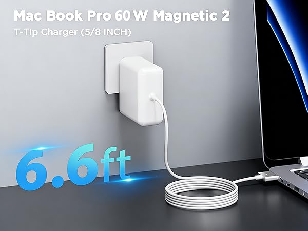 60W Charger for MacBook Pro, Charger Replacement for Mac Pro/air 11/13 Inch