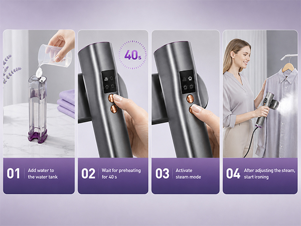 handheld garment steamer
