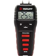 Triplett Pin Moisture Meter for Wood and Building Materials with Audible Indicator (MS100)