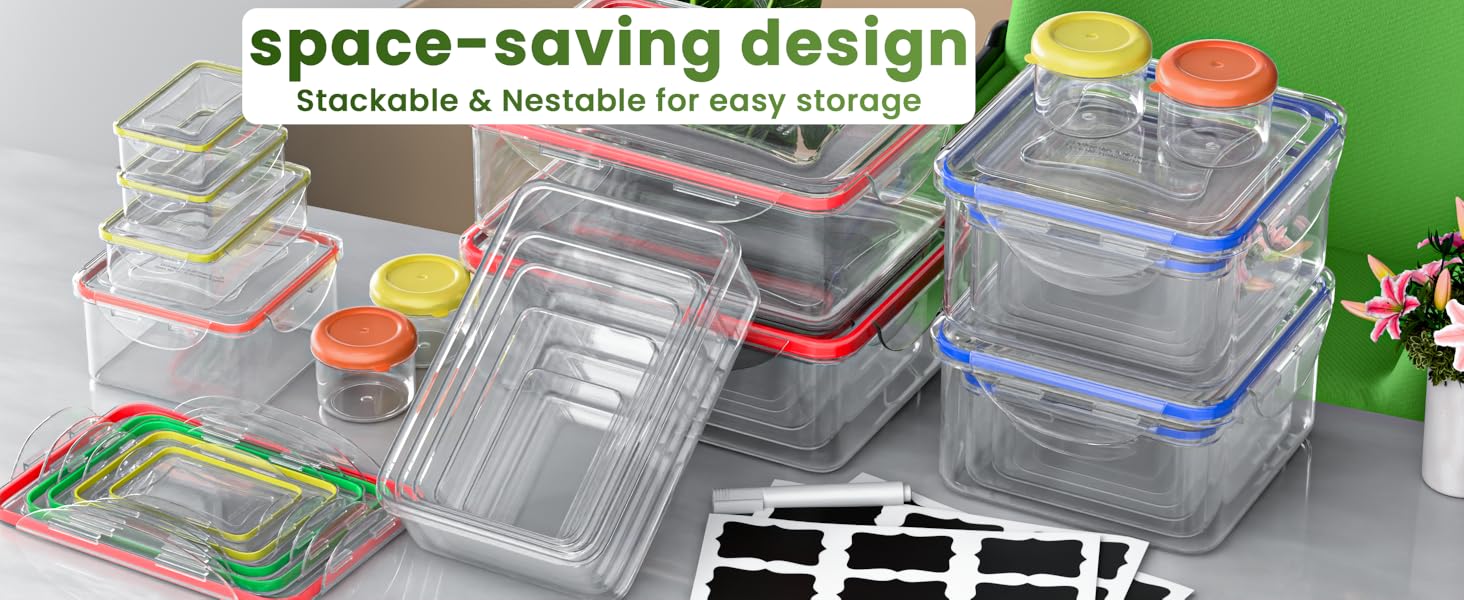 Stackable Food Storage