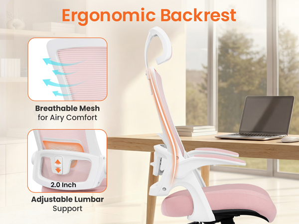 High Back Chair for Ultimate Spine Support