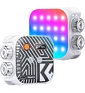 K&amp;F CONCEPT RGB Video Light, 360° Full Color Portable Photography Light, LED Camera Light w 21 Li...