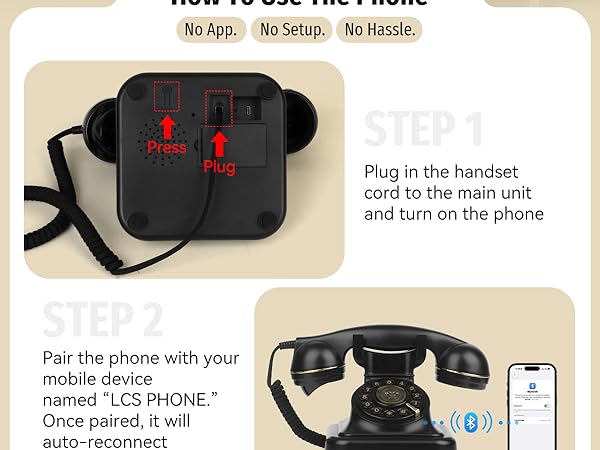 bluetooth landline phone