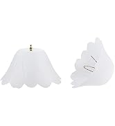 Aspen Creative 28003-15-2, Clip-on Tulip Shade for A-Type Bulb Indoor Location Light Fixtures/Whi...