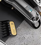 SUPRENT PRO Professional Hair Clippers for Men- Hair Cutting Kit &amp; Zero Gap T-Blade Trimmer Combo...