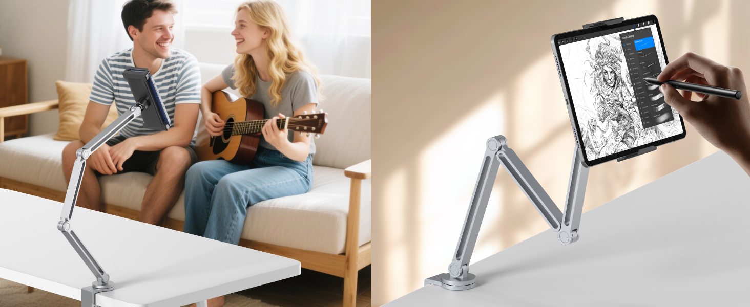 tablet stand for music and tablet stand for drawing