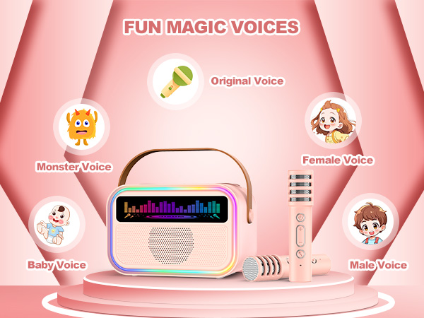 portable karaoke machine