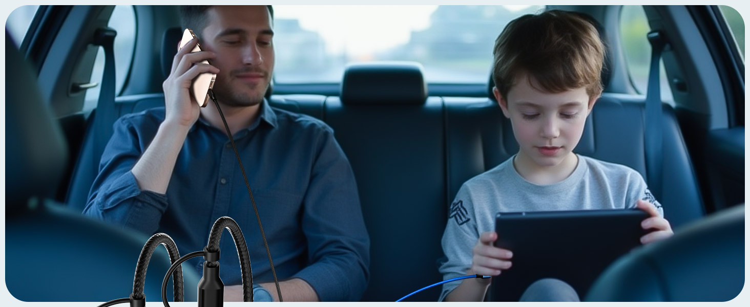 Travel 4 in 2 Charging Cable for Apple iWatch Charger