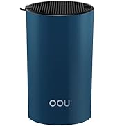 OOU Universal Knife Block Holder - Round Kitchen Knife Storage Unique Slot Design to Protect Blad...