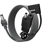 EAZUSE Starlink Mini Cable SAE Connector, Starlink Mini Power Cable SAE Plug to DC Plug 3FT for A...