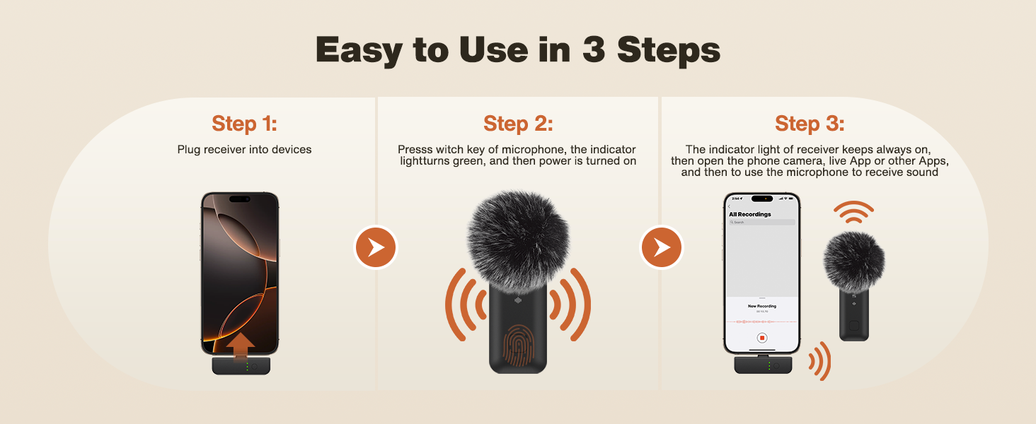 Wireless Lavalier Microphone