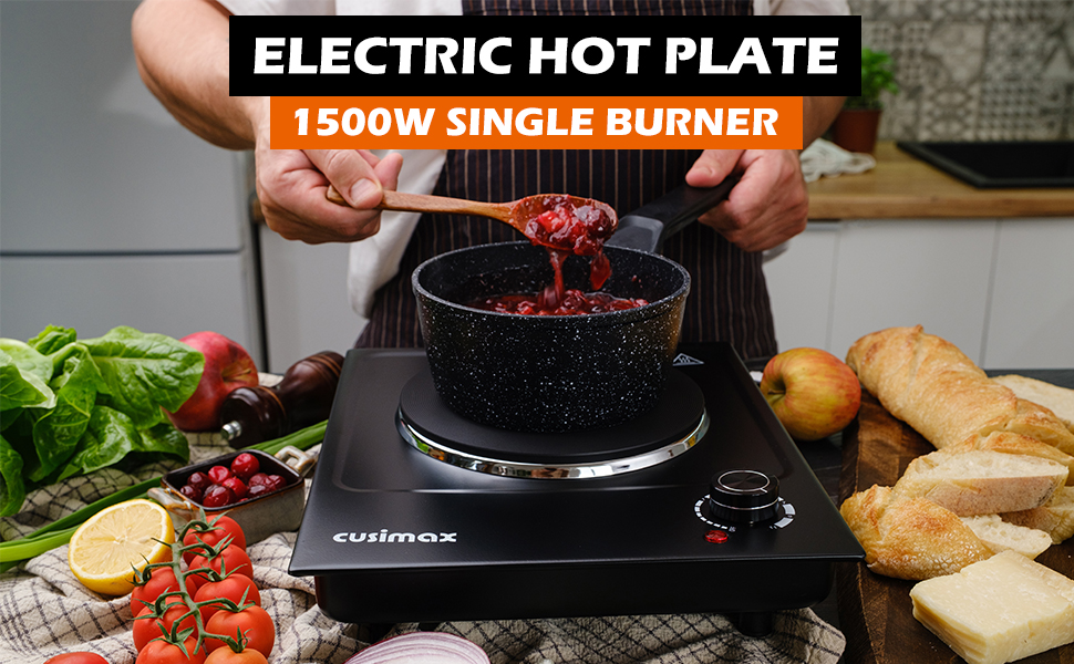 Single Burner Electric Cooktop