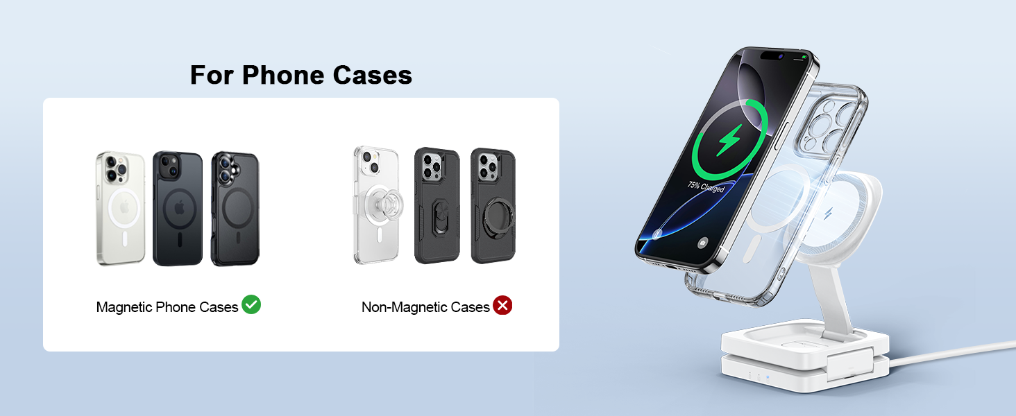 kixuny 3 in 1 magsafe charging station