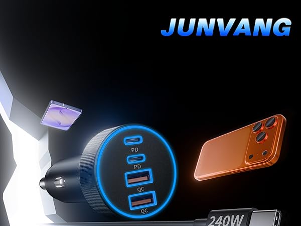 car charger with cord