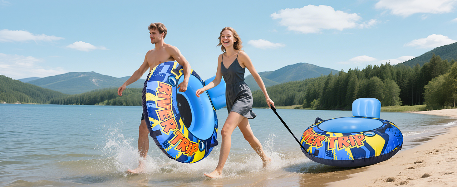 inflatable river tubes for floating