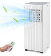 ARLIME Portable Air Conditioner 10000 BTU, 3-in-1 AC Unit w/Dehumidifier, Cool, Fan, 350 Sq.FT Co...