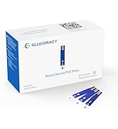 Blood Glucose Test Strips Glucoracy G-425-2, 150 Diabetic Blood Test Strips, Home Diabetic Suppli...
