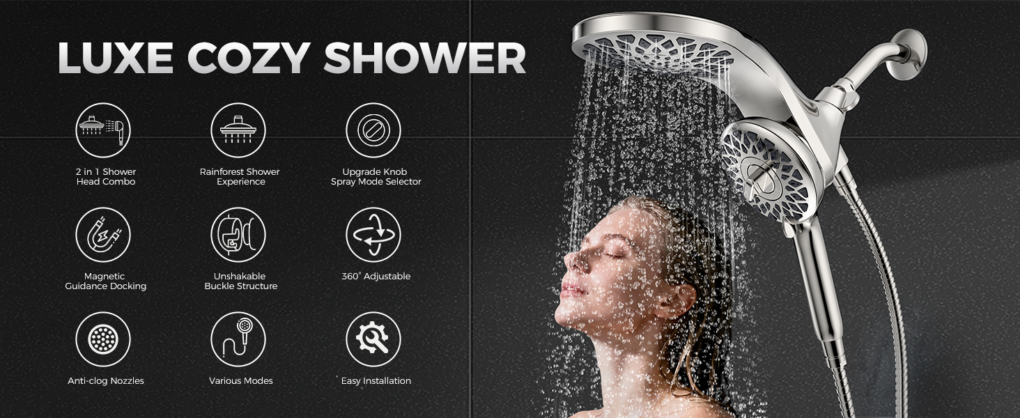 shower head with handheld