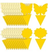 Fruit-Fly Sticky-Trap 26pc Mosquito-Repellent Insect Killer Outdoor Indoor Sticky Bug-Catcher for...