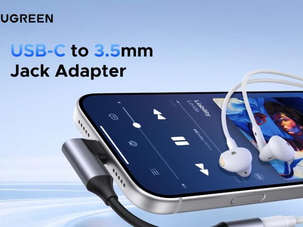 USB C to 3.5mm Audio Adapter