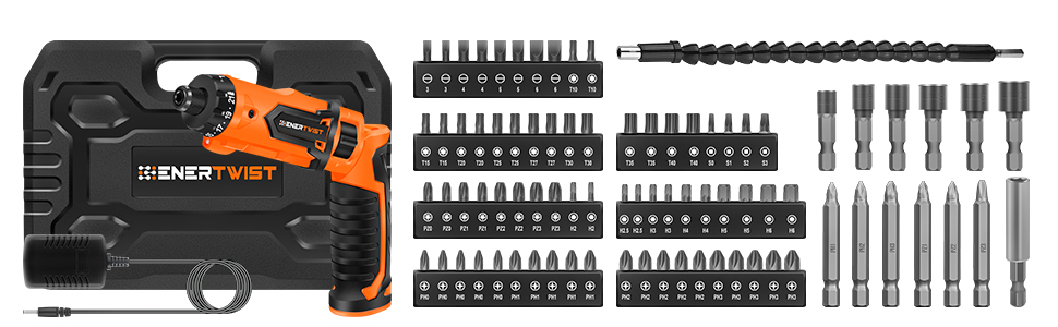 Battery screwdriver cordless
