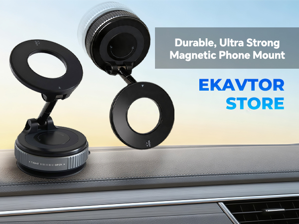 360° Adjustable Vacuum Car Phone Holders for Your Car