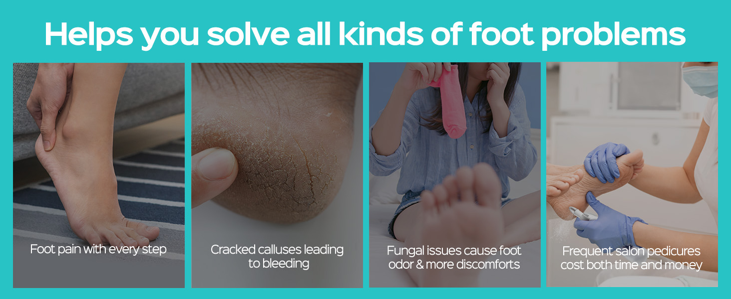 Helps you solve all kinds of foot problems