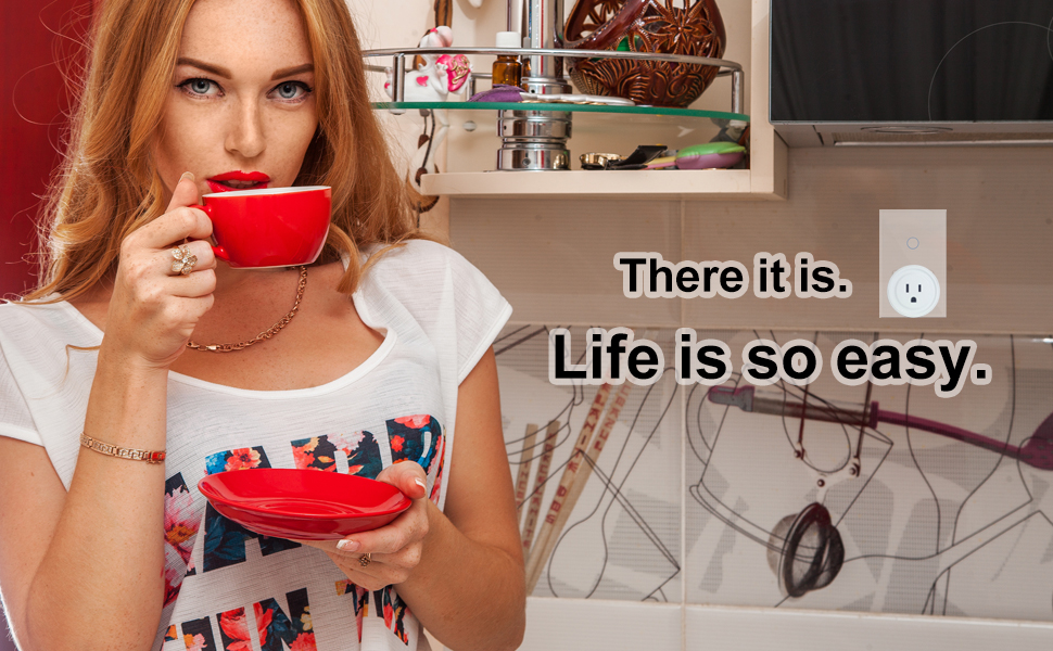 Small Round Smart Socket