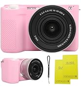 SZHSYJY Camera Case for Sony ZV-E10 II/ZV-E10M2 Digital Camera,ZV-E10 II Soft Silicone Protective...