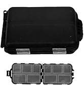 Balacoo Small Fishing Tackle Box: Portable Mini Tackle Box for Hooks Lure Baits Storage, Plastic ...