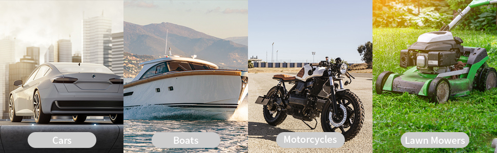 FOVAL 2A battery charger for many types of vehicle