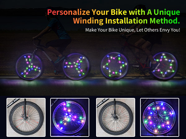 Make Your Bike Unique with this Bike Spoke Lights, Attract Attention Everywhere You Go!