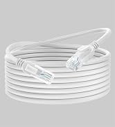 Dutevolns Ligiud Silicone Cat 6 Ethernet Cable 1.6 Feet, Ultra Flexible Cat 6a Rj45 Cable, Soft G...