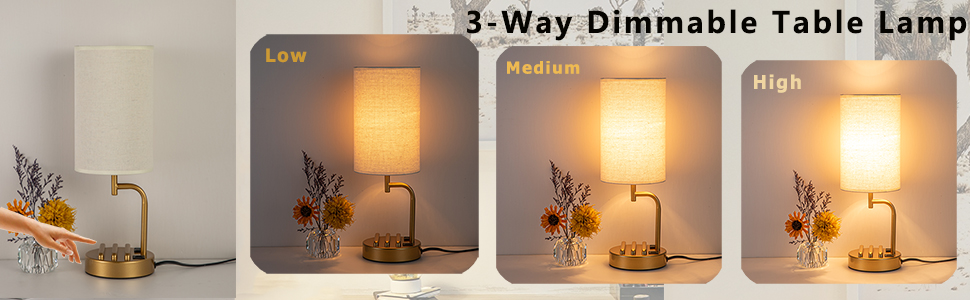 dimmable table lamp