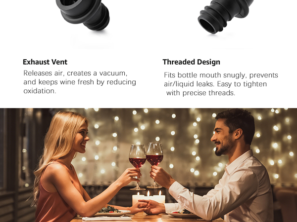 wine vacuum pump and stopper