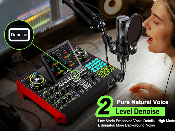 soundboard sound board for streaming interface for recording music sound mixer audio mixer