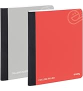 Composition Notebooks College Ruled Paper, Hard Cover Composition Notebook, Premium Lined Composi...
