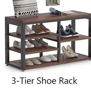 coat rakc shoe bench