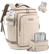 LOVEVOOK Travel Backpack for Women &amp; Men, 40L TSA Approved Carry On Backpack with 3 Packing Cubes...