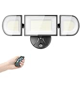 iMaihom 130W Dusk to Dawn Outdoor Lighting,13000LM Flood Lights Outdoor with Remote Control,IP65 ...