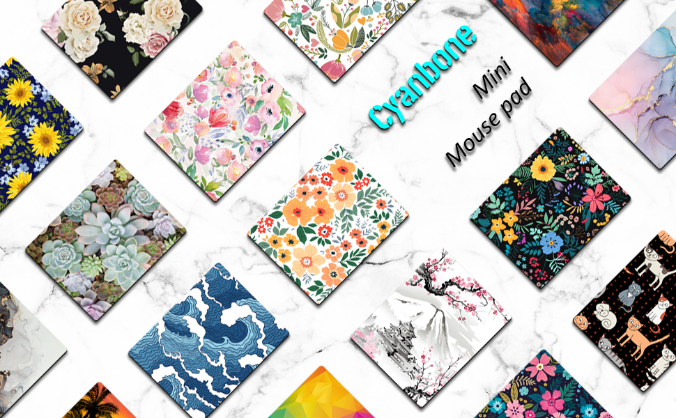 multi-color mouse pad