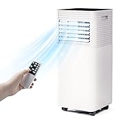 ARLIME 8000 BTU Portable Air Conditioners, 3-in-1 Air Conditioner Cools up to 250 sq. ft. Freesta...
