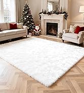 white rug