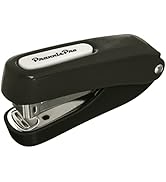 Aria-Plus Half-Strip Mini Compact Stapler with Standard Staples for School, Office, Travel (Charc...