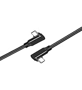 90 Degree Elbow Short USB C to USB C Cable 0.7FT,Typec USB3.1 Cable 20Gbps USB-C 3.2 Gen 2 Cable ...