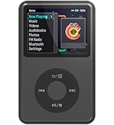 MP3 Player with Bluetooth Video Black