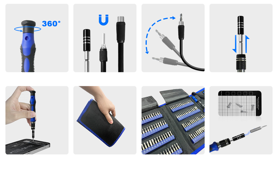 High Quality Precision Bits, Magnetic Design