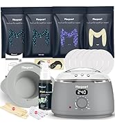 Maxpearl Hair Removal Waxing kit for Men, Nose &amp; Ear Wax Kit with Silicone Pot - Depilatory for U...