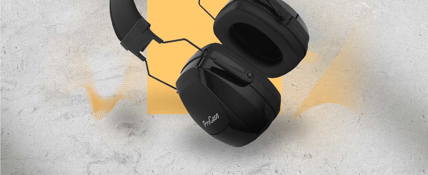 ProCase Noise Reduction Safety Ear Muffs